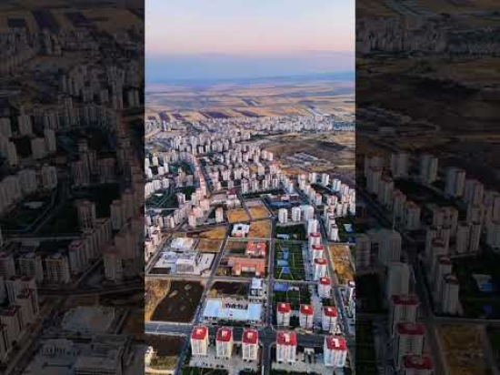 Diyarbakır Amed havadan görüntüsü