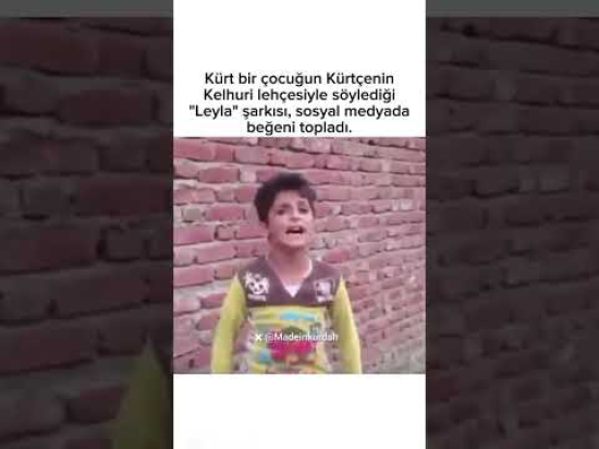 Strana 'Leyla' zarokekî Kurd