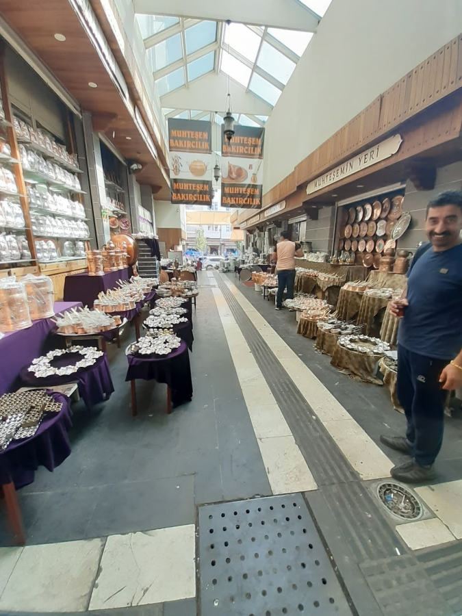 Tarihi Bakırcılar Çarşısı