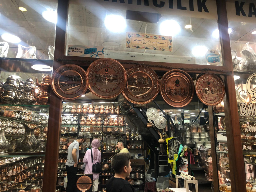 Tarihi Bakırcılar Çarşısı